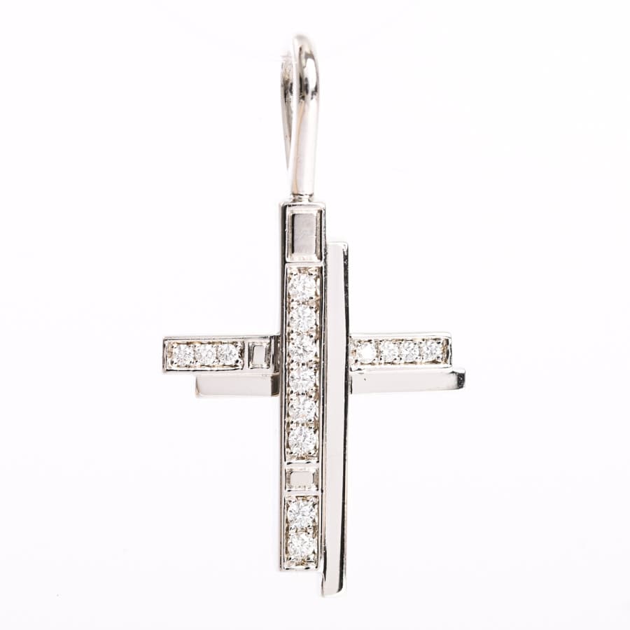 トラフィッククロス チャーム:約W15xH27(カン含む)mm バチカン内径:約W3xH4mm