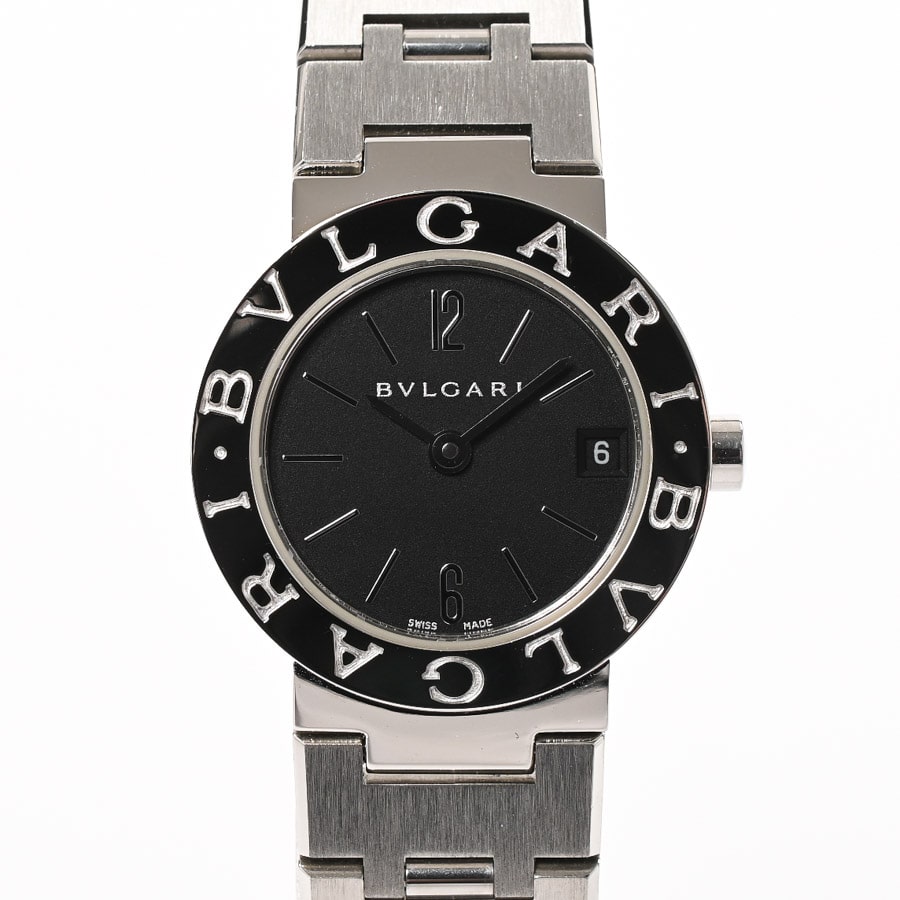 ブルガリブルガリ ブラック ケース約23mm/ブレスサイズ:約14.5cm
