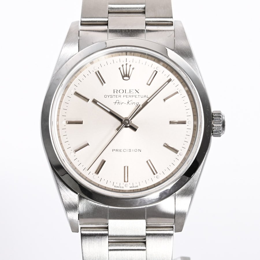 エアキング シルバー ケース約34mm/ブレスサイズ:約17.5cm