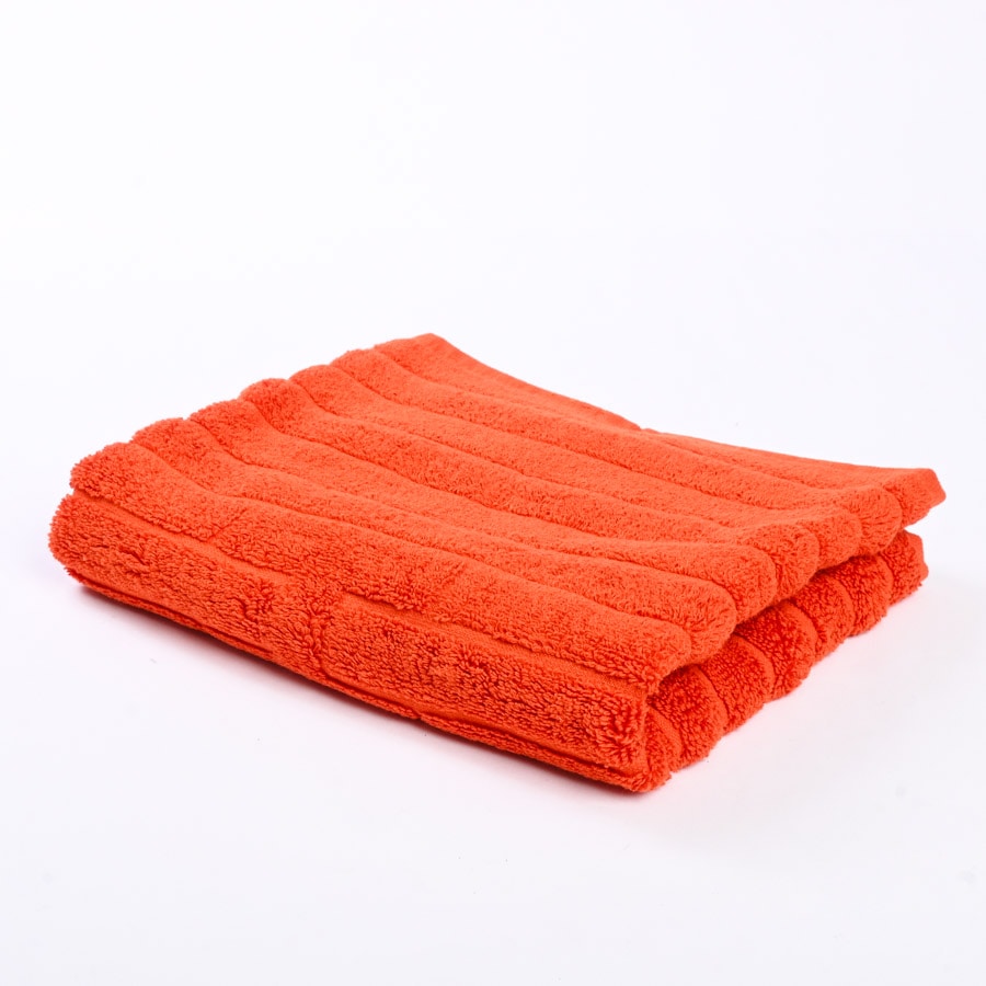 タオル オレンジ 約W42xH68cm