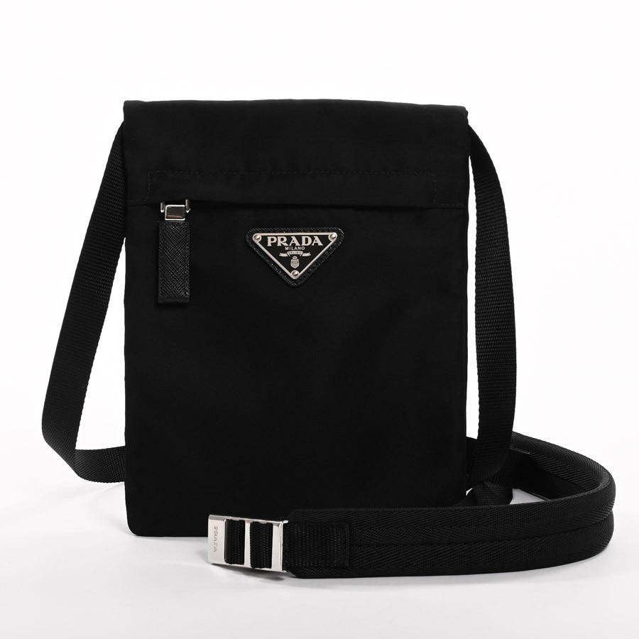 ロングショルダーバッグ ネロ 約W17xH21cm(実寸)