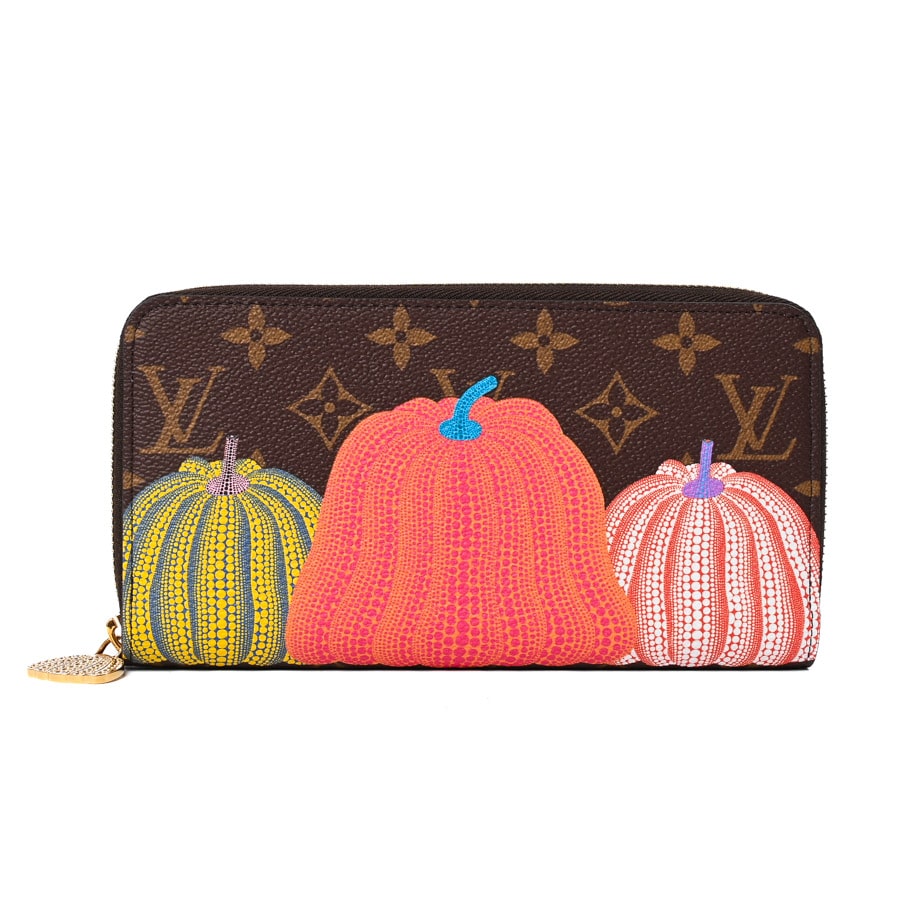 LVxYKジッピーウォレット ブラウン W19.5xH10.xD2.5cm