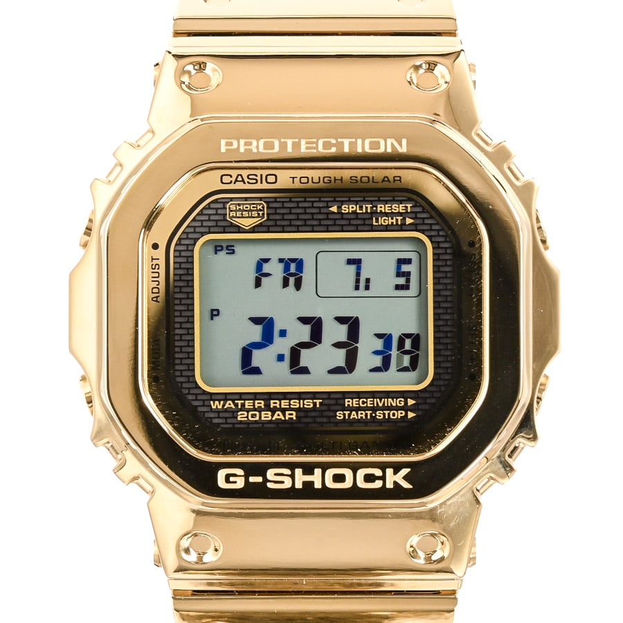 G-SHOCK Gショック 35th ANNIVERSARY FULLMETAL ブラック / ベルトカラー：ゴールド ケース:約43.2mm/ブレスサイズ:約20.5cm
