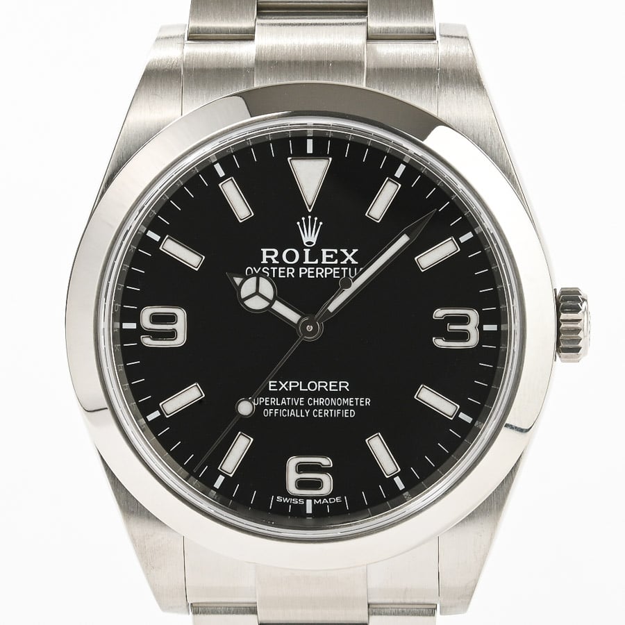 エクスプローラー ブラック369 ケース約39mm/ブレスサイズ:約18.5cm