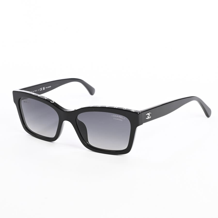 スクエアシェイプアイウェア ブラック