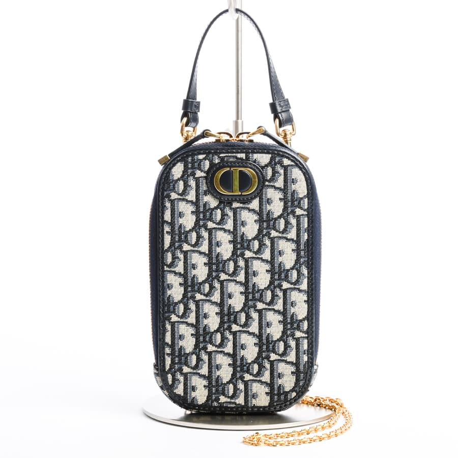 フォンホルダー ネイビー 約W12xH18cm(実寸)