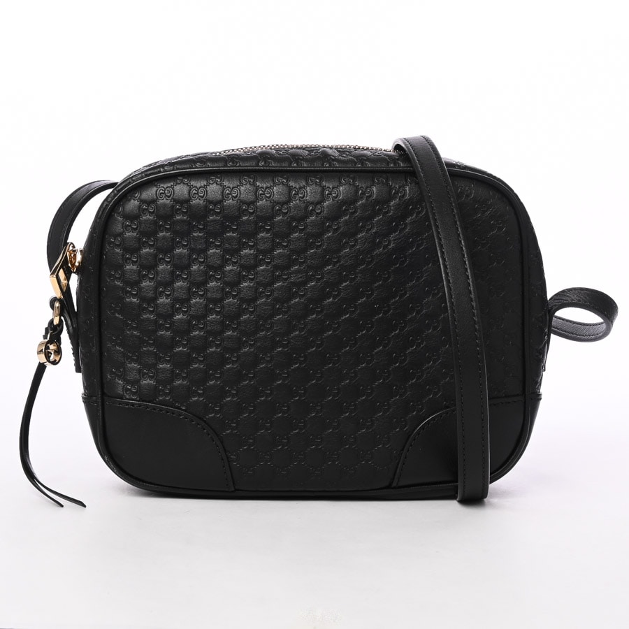 ロングショルダーバッグ ブラック 約W21xH16xD7cm