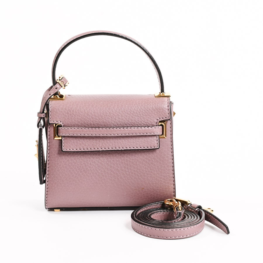 2WAYショルダーバッグ パープル 約W15xH13xD6cm(実寸)