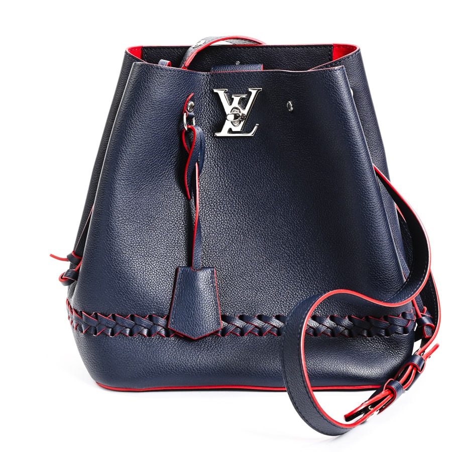 ロックミーバケット マリーヌルージュ 約W27xH26.5xD15cm