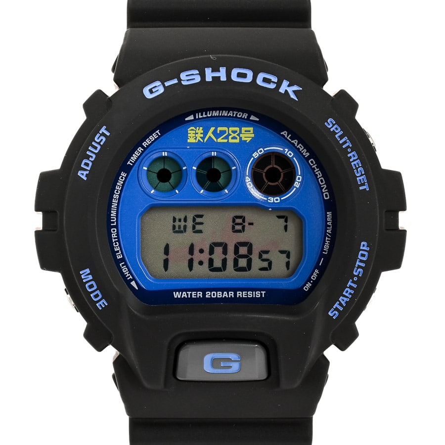 【中古A品】  カシオ G-SHOCK Gショック 鉄人28号誕生50年限定  DW-6900BT28-9JF ステンレス 元町本店