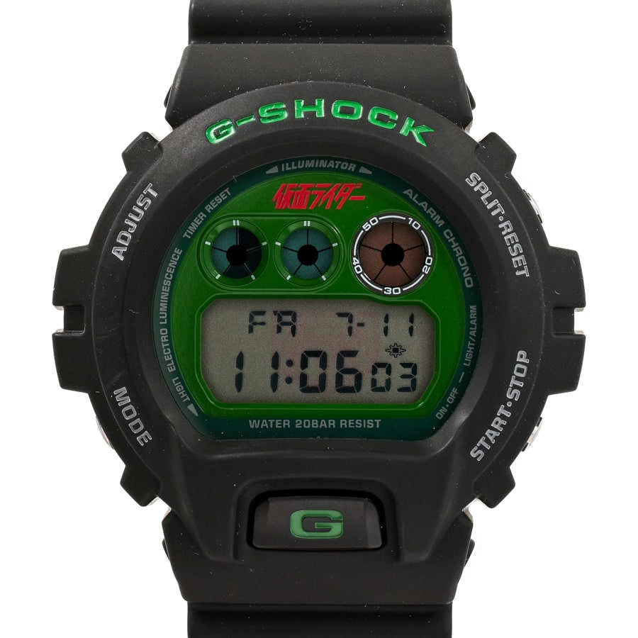【中古A品】  カシオ G-SHOCK 石ノ森章太郎70周年 仮面ライダーコラボ  DW-6900FS ステンレス 元町本店