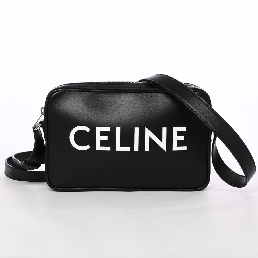 ミディアムメッセンジャー ブラック 約W24xH15xD4cm(実寸)