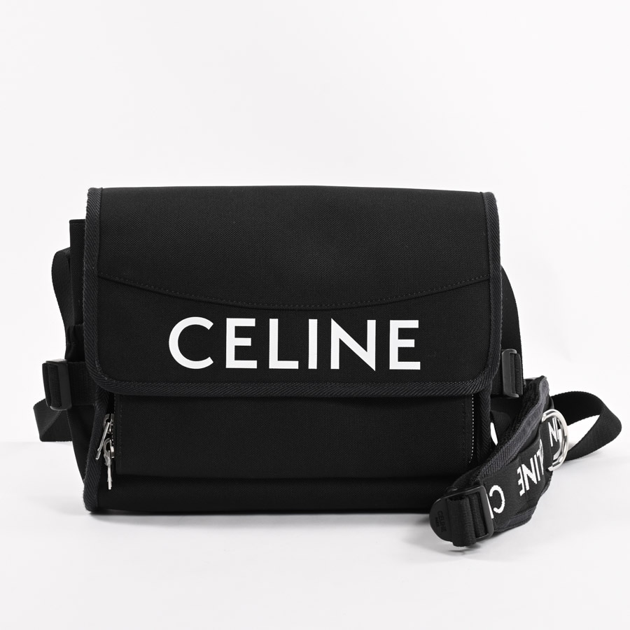 【CELINE】レザー スモール メッセンジャーバッグ ☆Celine☆スモール メッセンジャー / トリオンフキャンバス