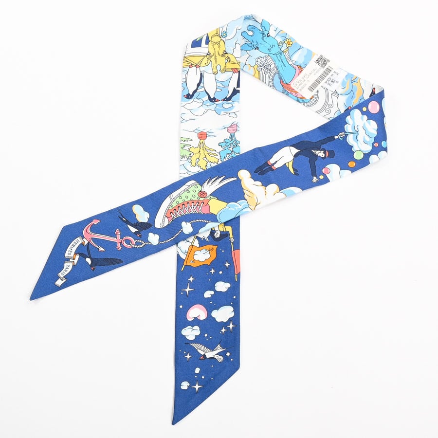 ツイリー ブルー W86xH5cm(※)