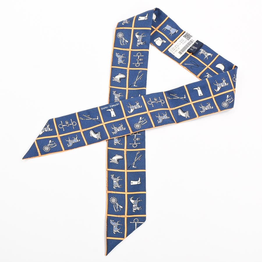 ツイリー ネイビー W86xH5cm(※)