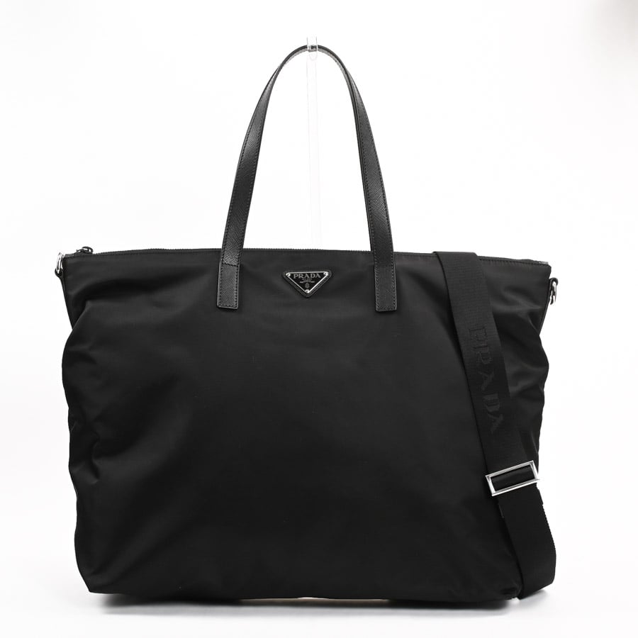 2WAYトートバッグ ネロ 約W41xH35xD20cm(実寸)