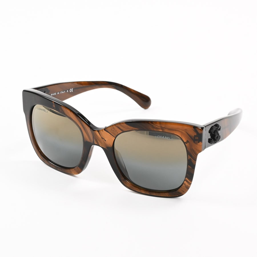 サングラス ブラウン