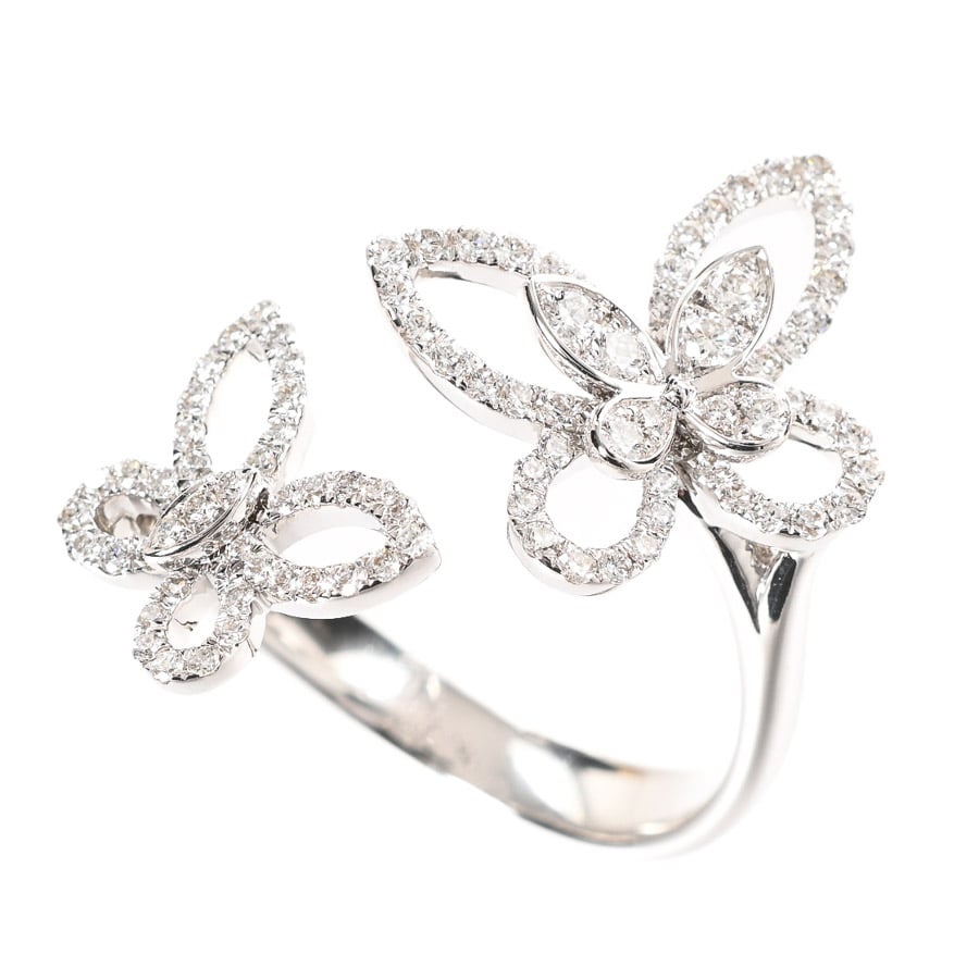 ダブル バタフライシルエット 13号