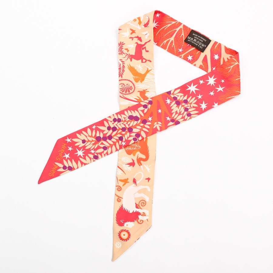 ツイリー レッド / オレンジ/ベージュ/ W86xH5cm(※)