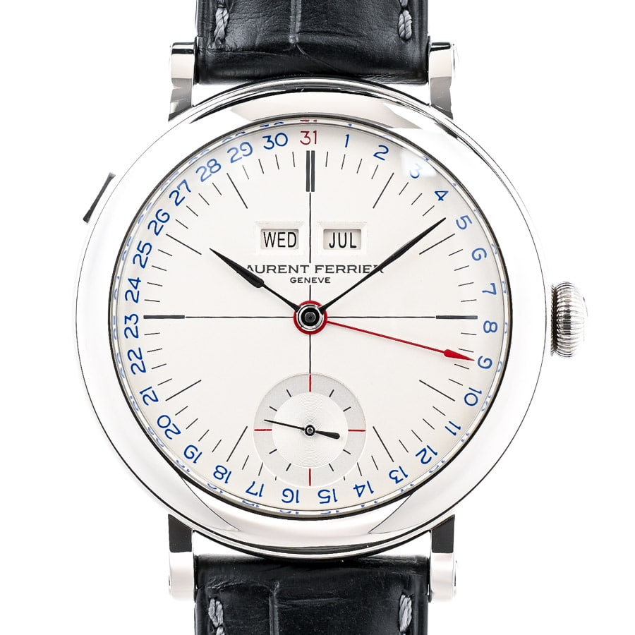 アニュアルカレンダー ホワイト / ベルトカラー：ブラック ケース:約39mm(実寸)