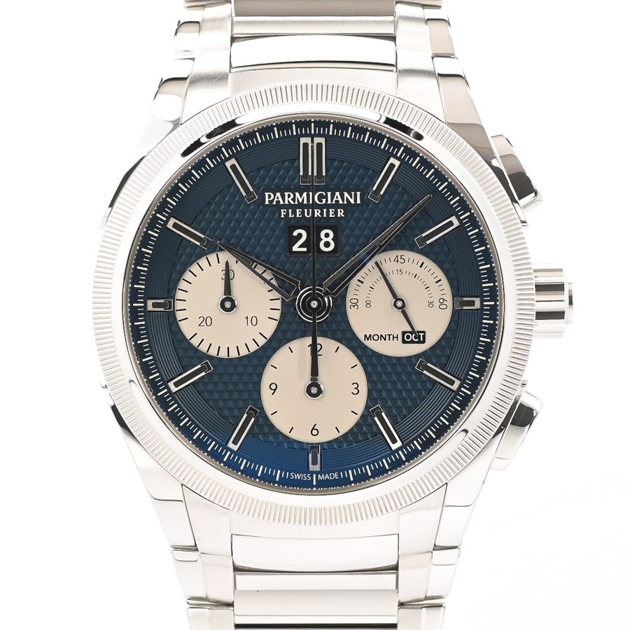 トンダGT クロノグラフ YOSHIDAスペシャルモデル ブルー / ベルトカラー：ステンレス ケース:約42mm/ブレスサイズ:20cm