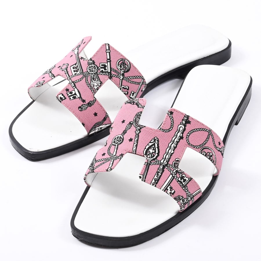 オラン ピンク #37.5(日本サイズ:約23.5)/全長24x最大幅9xヒール高さ1.5cm(実寸)