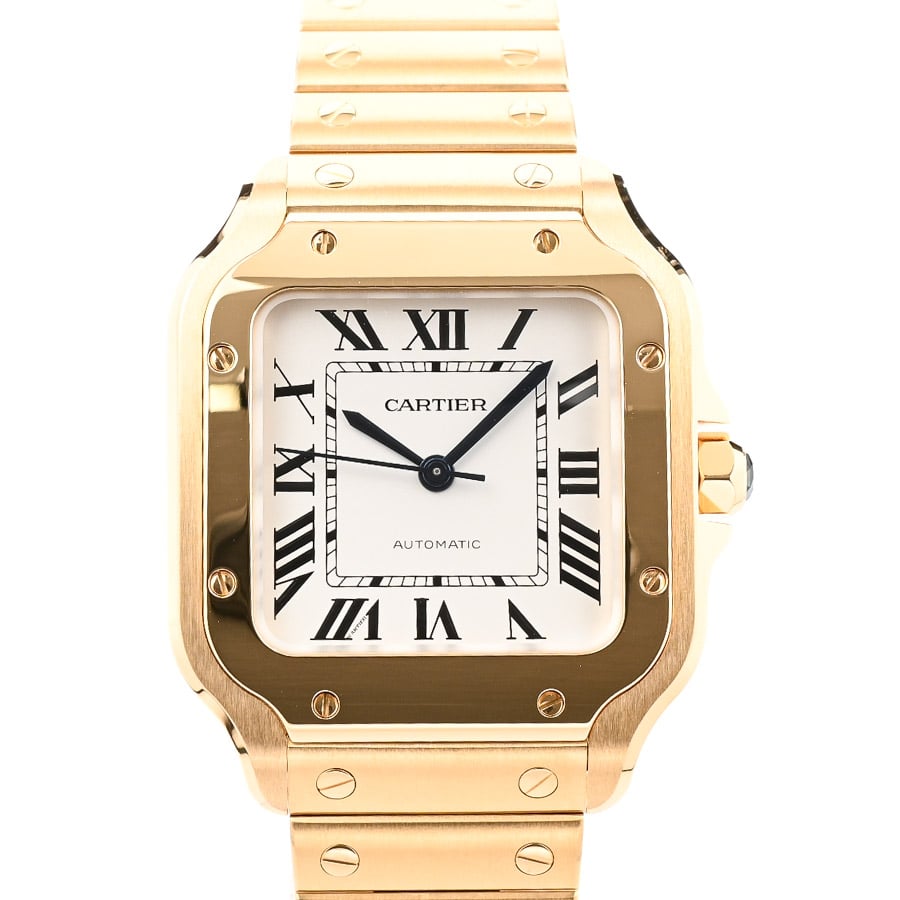 カルティエ | サントス ドゥ カルティエ MM | WGSA0030 | イエロー  
