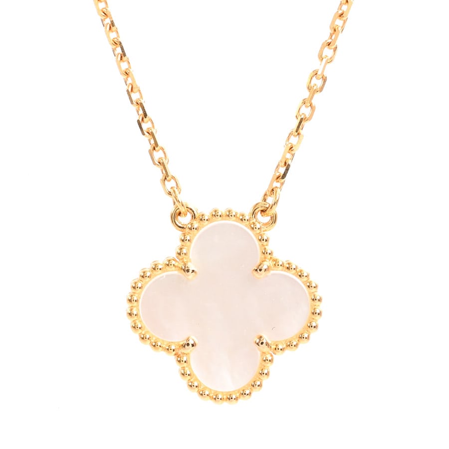 ヴィンテージアルハンブラ チェーン長さ(留め具含):約37/41.5cm チャーム:約W15xH15mm