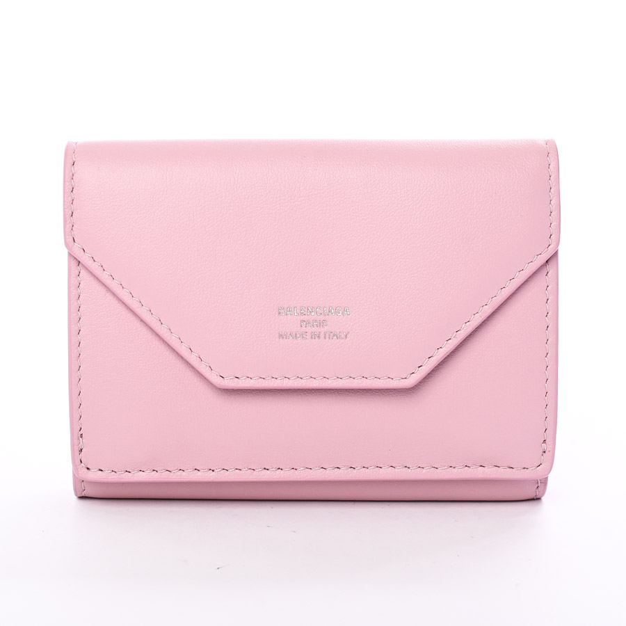 エンベロープミニウォレット ピンク 約W10.5xH8cm(実寸)