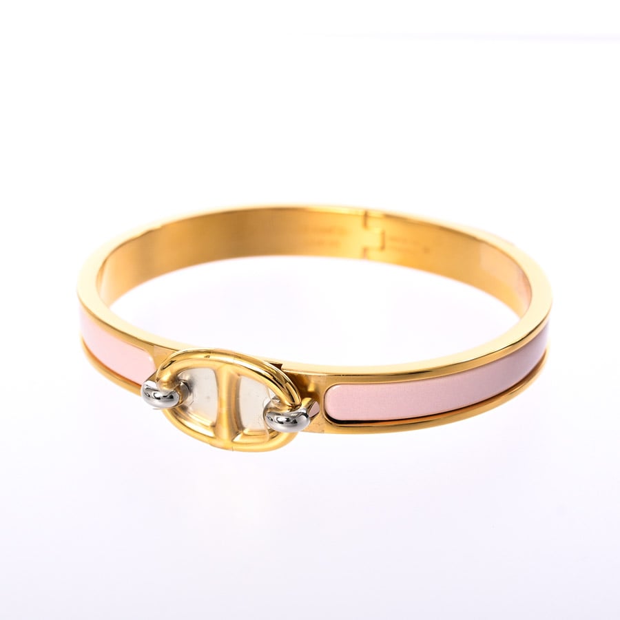 ミニクリックシェーヌダンクル ピンク 内周:約20cm/最大幅:約15mm