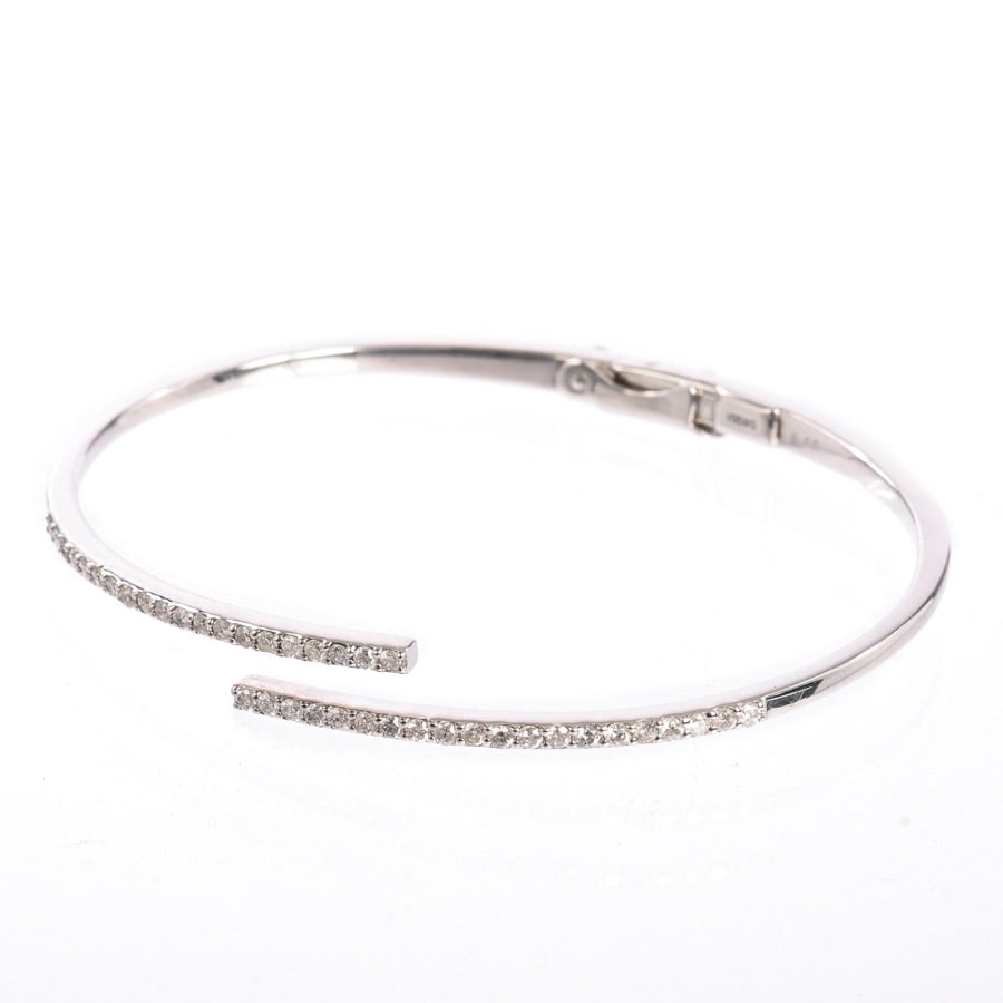 ダイヤ ブレスレット 内周:16cm/幅:約6mm/ブレスサイズ:16