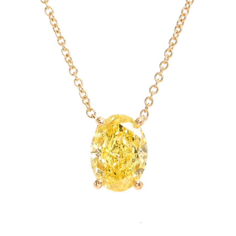 ティファニー | イエローダイヤ ネックレス | K18イエローゴールド  