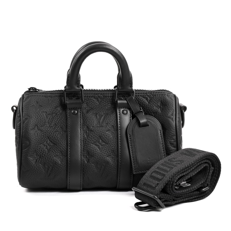 【爽やかに決まる】LOUIS VUITTON★Keepall25 ショルダーバッグ Keepall Bandoulière 25 Monogram Eclipse - Men - Bags | LOUIS