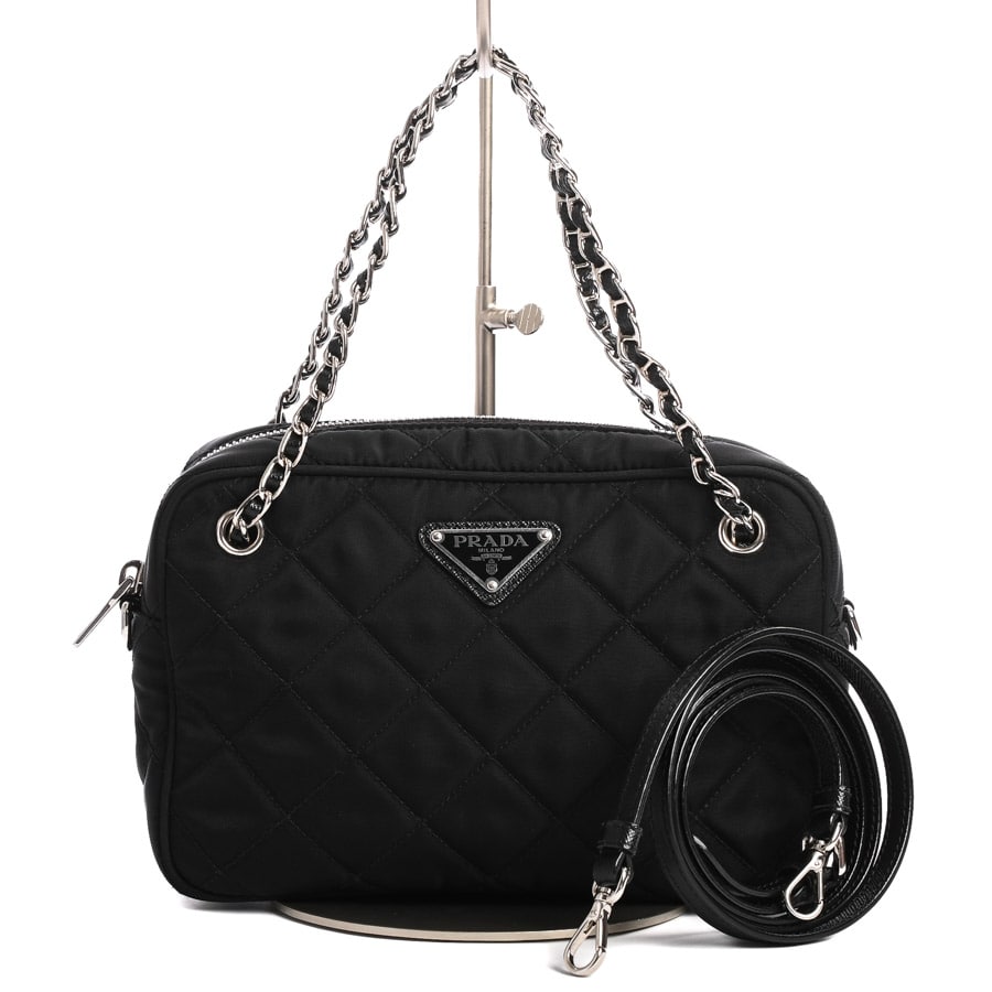 PRADA ショルダーバック （ブラック）お値下げしました‼︎（プラダ 