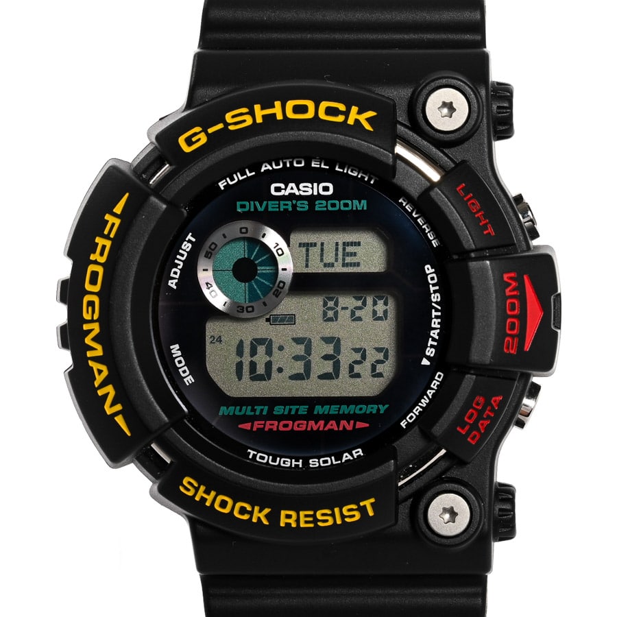 G-SHOCK Gショック FROGMAN ブラック ケース:約49mm(実寸)