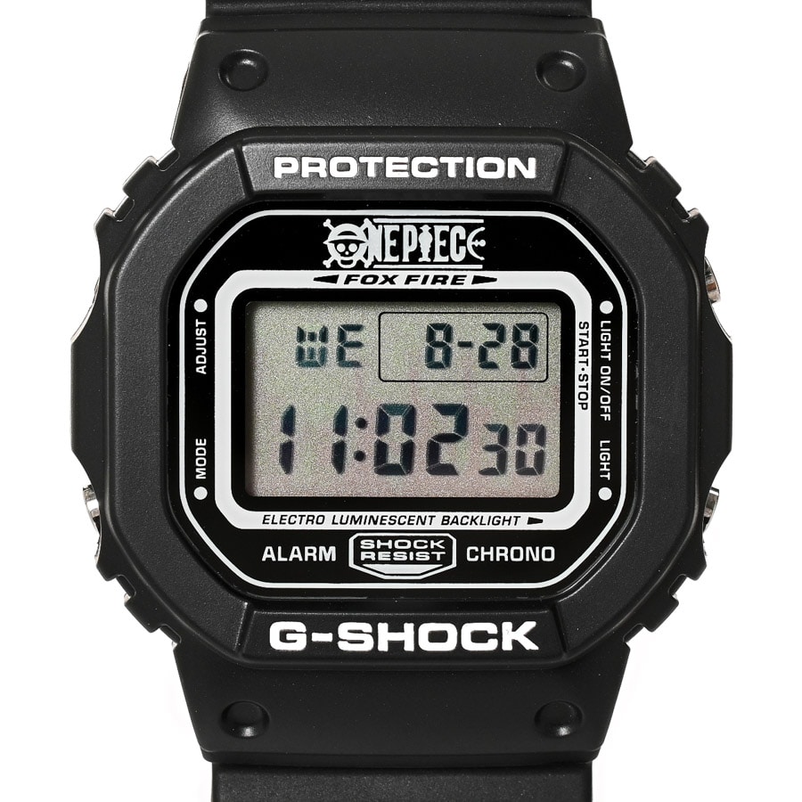 G-SHOCK Gショック ONEPIECE MUGIWARA PIRATES MODEL ブラック ケース:約42.8mm(実寸)