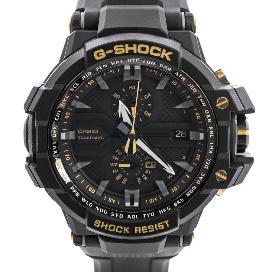 【中古A品】  カシオ G-SHOCK Gショック ThirtyStars SKYCOCKPIT  GW-A1030A-1AJR ステンレス 元町本店