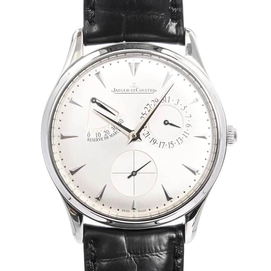 マスターウルトラスリム リザーブ ド マルシェ シルバー / ベルトカラー：ブラック ケース:約39mm