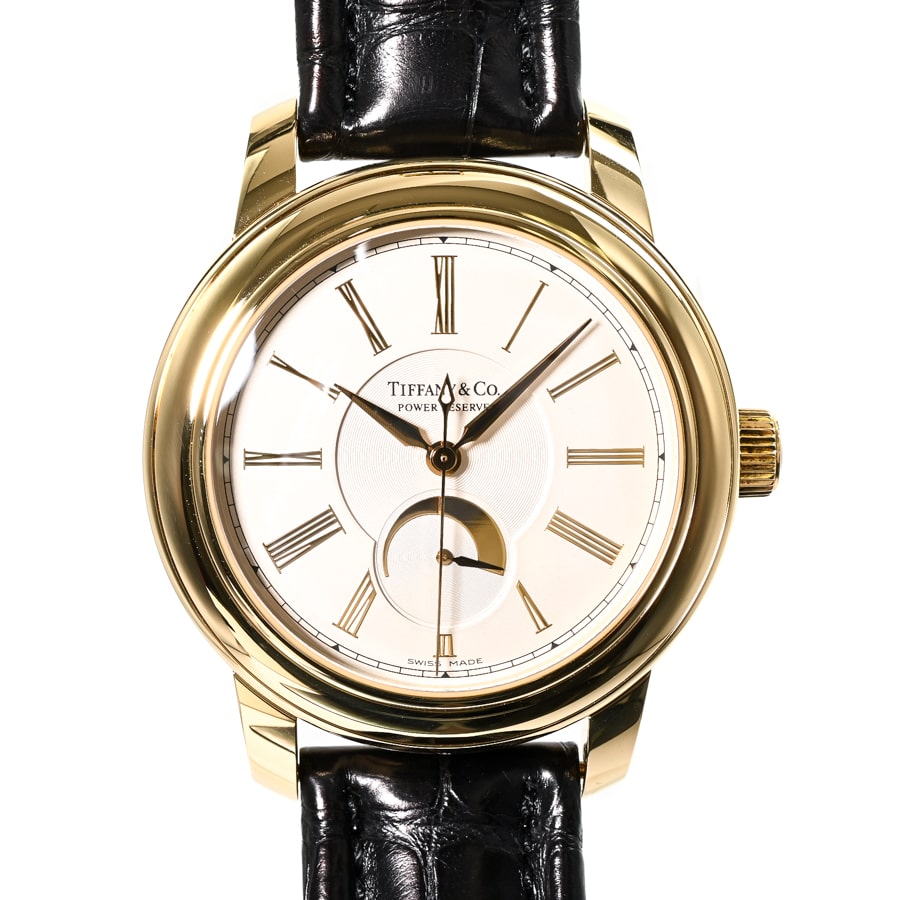 マークラウンド パワーリザーブ シルバー / ベルトカラー：ブラック ケース:約39mm(実寸)