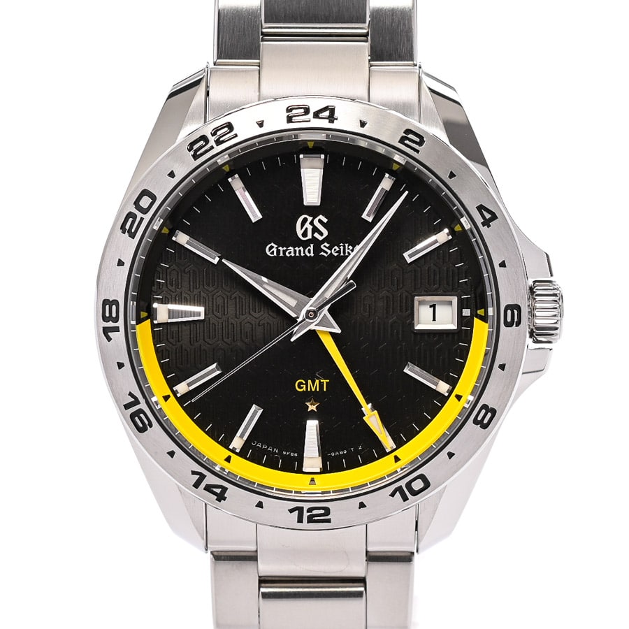 キャリバー9F 25周年記念モデル ブラック / ベルトカラー：ステンレス ケース:約39mm(実寸)/ブレスサイズ:約20cm