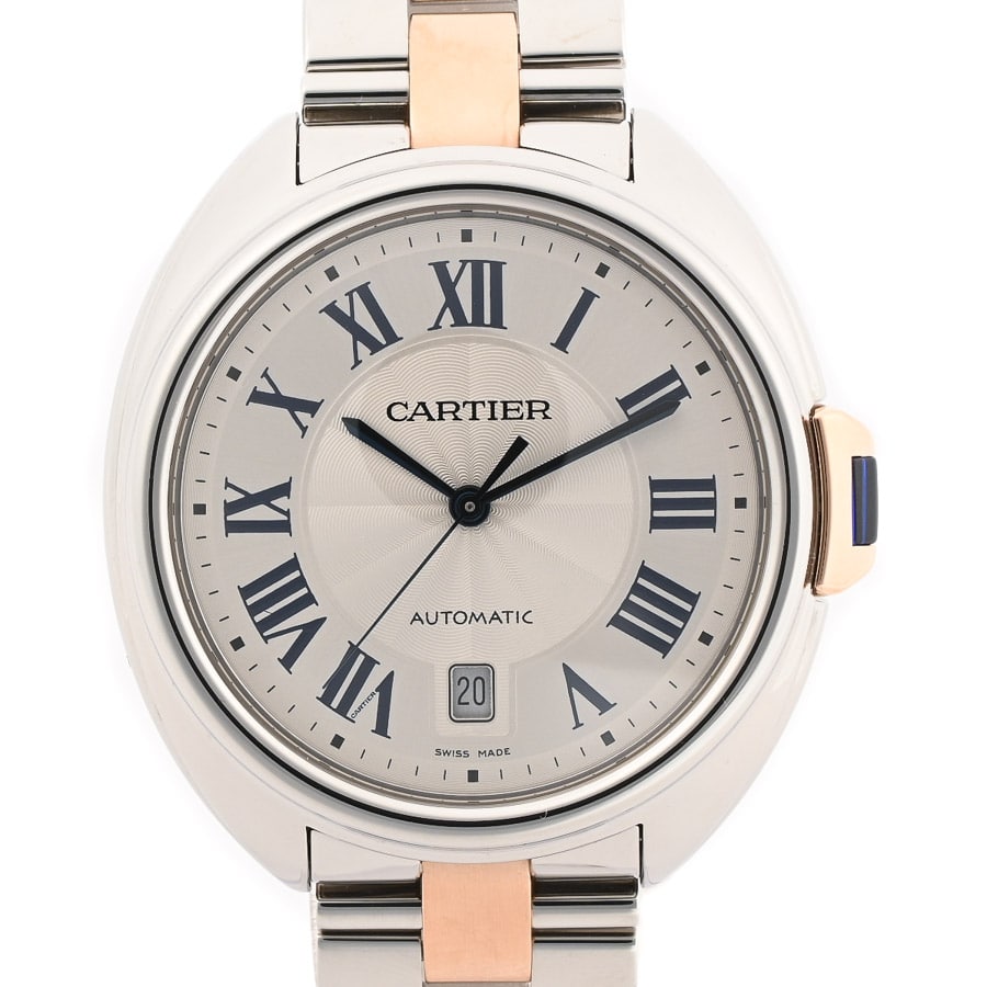 【中古A品】  カルティエ クレ ドゥ カルティエ 40mm  W2CL0002 ステンレス/ピンクゴールド 横浜関内店