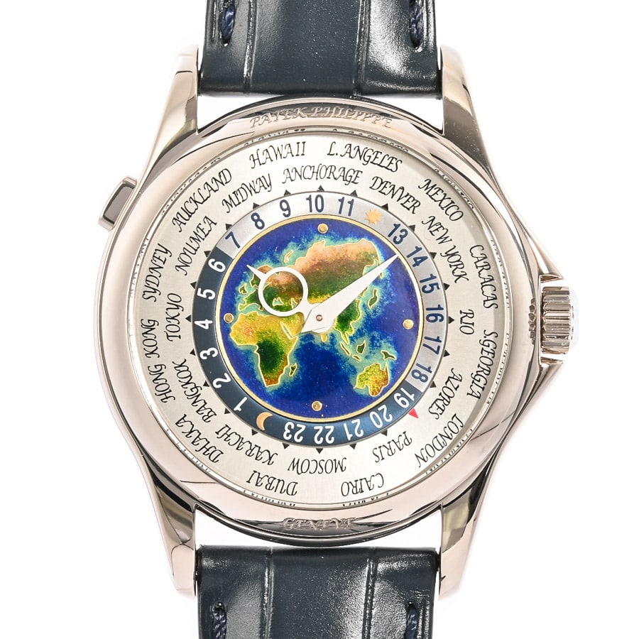 ワールドタイム クロワゾネ / ベルトカラー：ブラック ケース:約41mm(実寸)