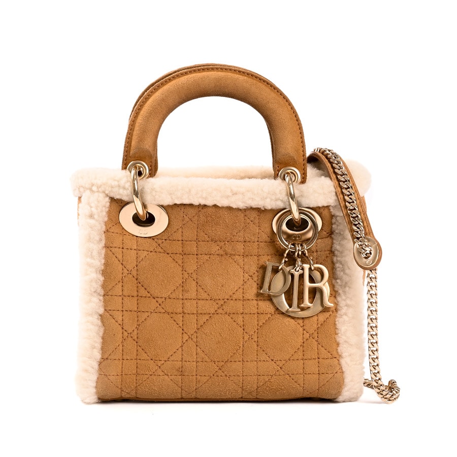 【中古B品】  ディオール レディディオールミニ  M0505OMMJ_M87E ムートン 元町本店