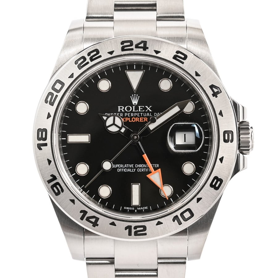 エクスプローラー2 ブラック ケース:約42mm/ブレスサイズ:約19cm