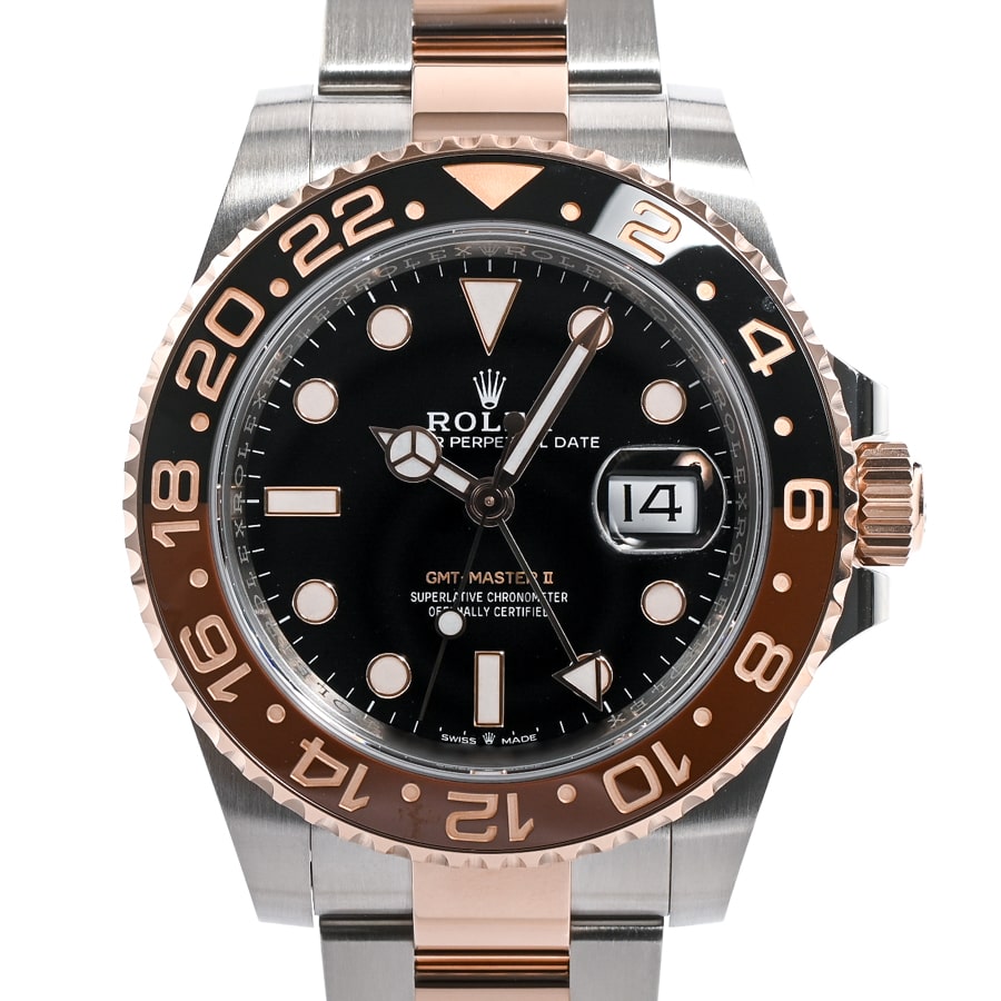 GMTマスター2 ブラック ケース:約40mm/ブレスサイズ:約18.5cm