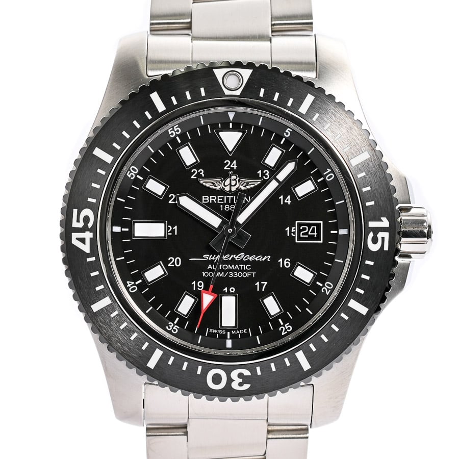 スーパーオーシャン44 ブラック ケース:約44mm/ブレスサイズ:約19cm