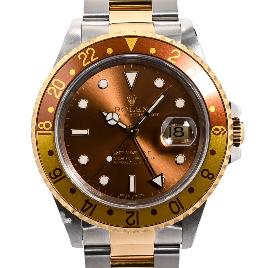 GMTマスター2 ブラウン ケース:約40mm/ブレスサイズ:約18cm