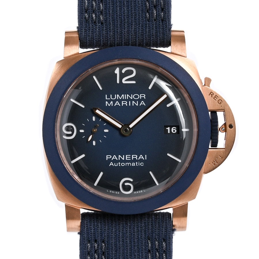 ルミノール1950 ギョーム・ネリー 70イヤーズエディション ブルー / ベルトカラー：ブルー ケース:約44mm(実寸)