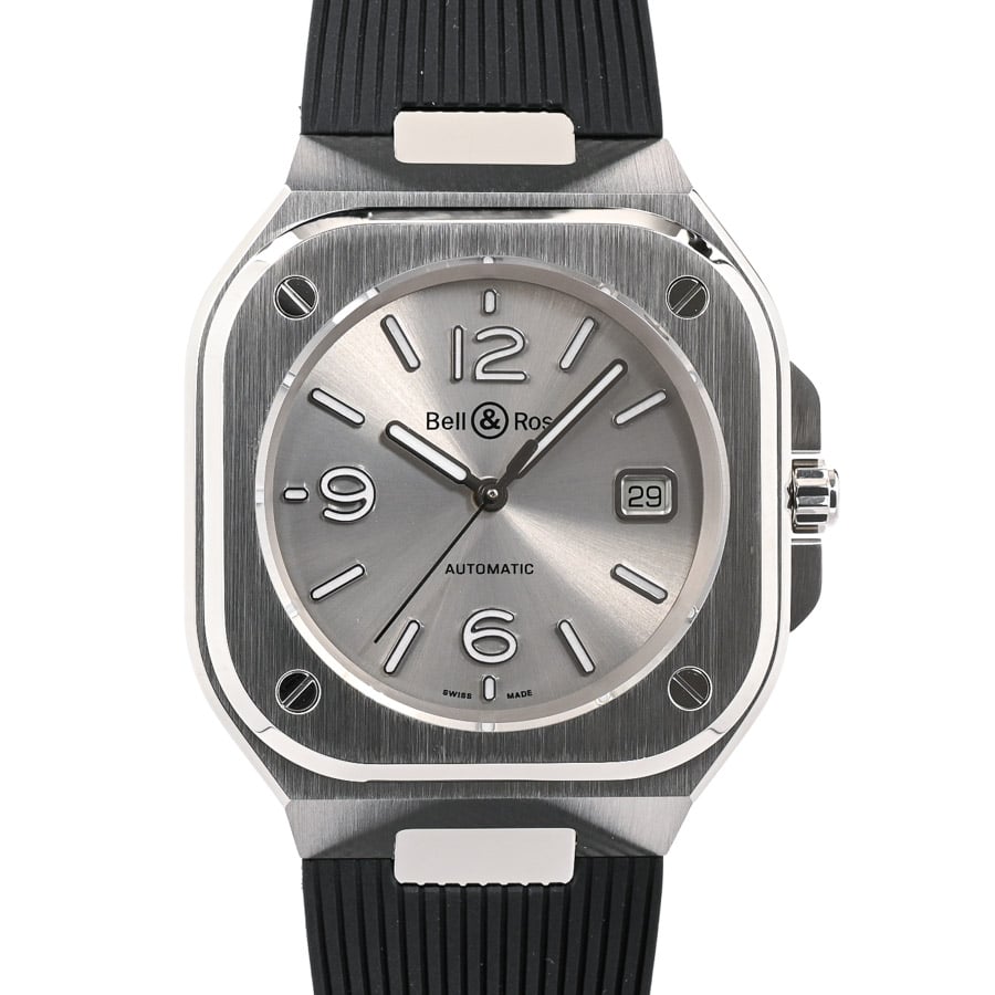 BR-05 GREY STEEL グレー ケース:約40mm