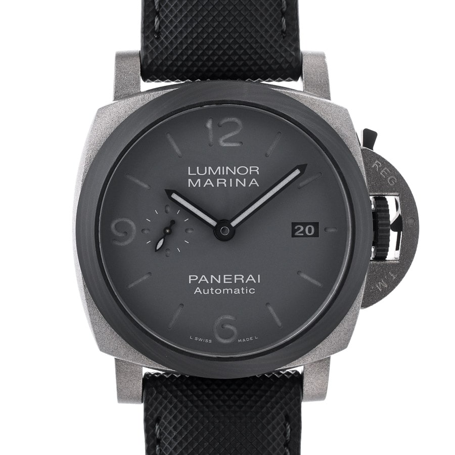 ルミノール マリーナ トゥットグリージョ グレー ケース:約44mm